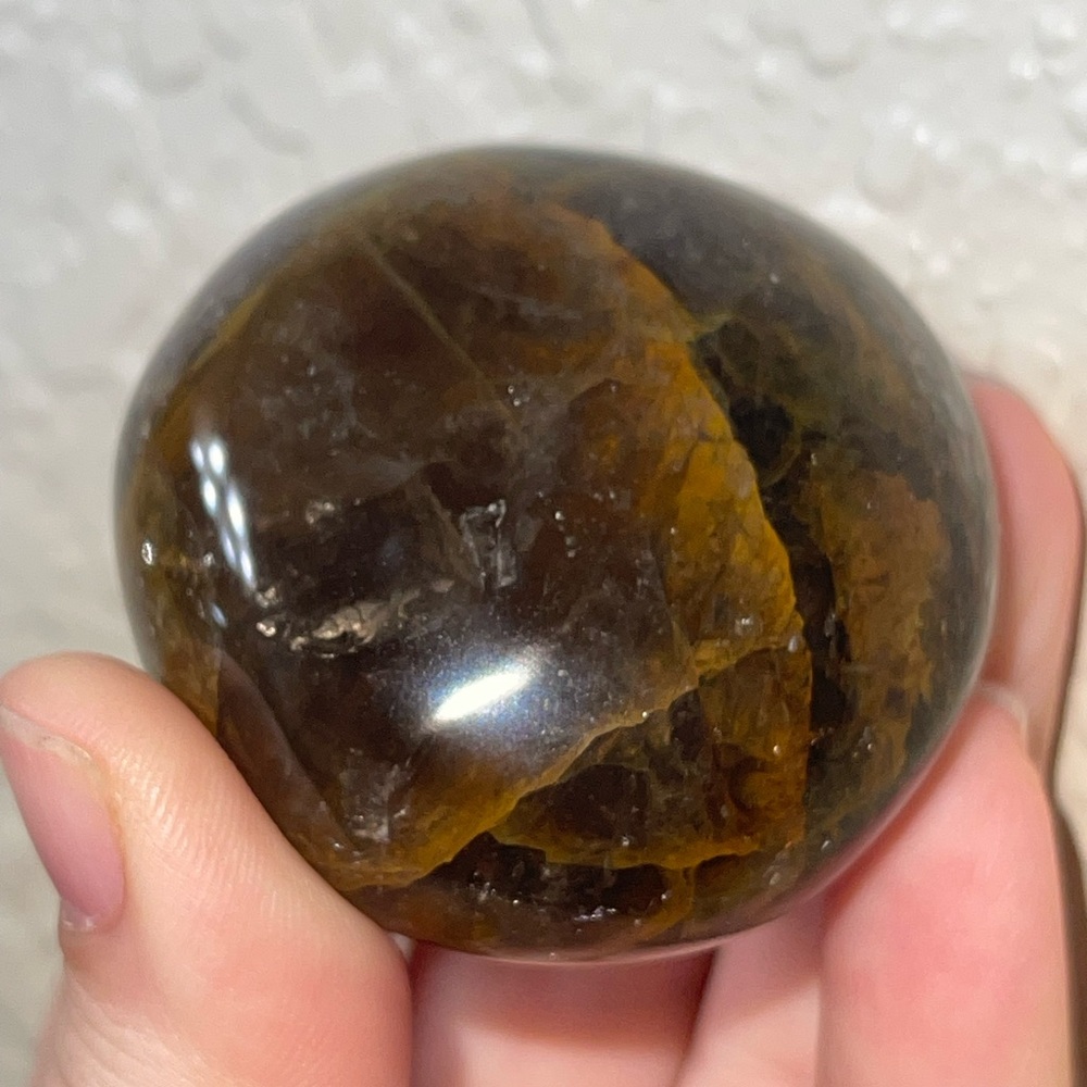 Golden Healer Quartz Palmstone